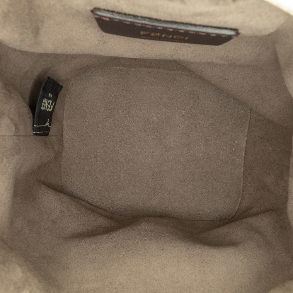 Pre-Loved Fendi Mini Zucca Suede F is Fendi Mon Tresor Bucket - Picture 5 of 9